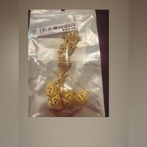 Elegant Gold color Beaded Necklace